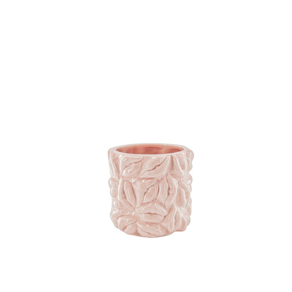 Pot - Kisses - Ceramic - Light Pink - 11x11x11.5cm