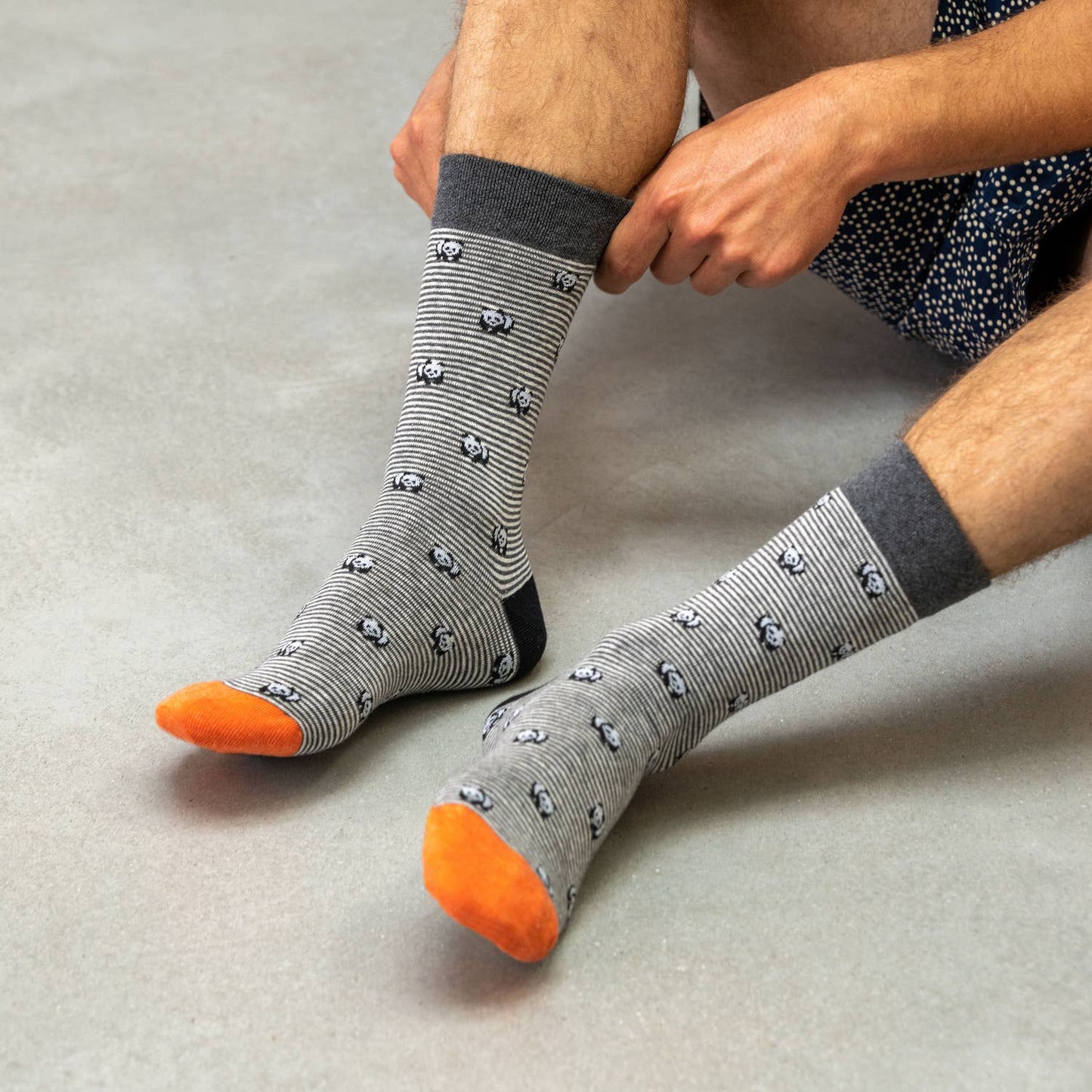 Panda-Socken