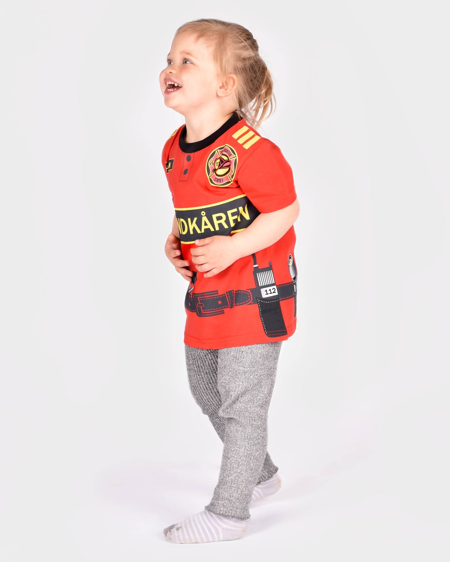 T-shirt Fire-Fighter en coton biologique 98-104 Cl