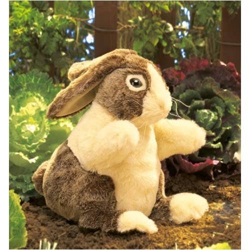 Dutch Rabbit Hand Puppet