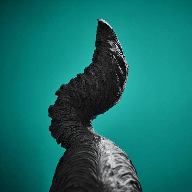 Chichi Cat Table Lamp, Black