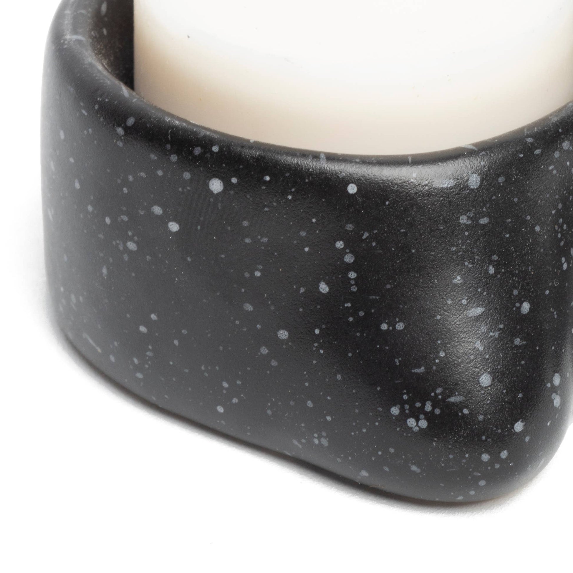 Lot de 2 Bougeoirs Tits Noirs Petite Taille Helio Ferretti Vue 3