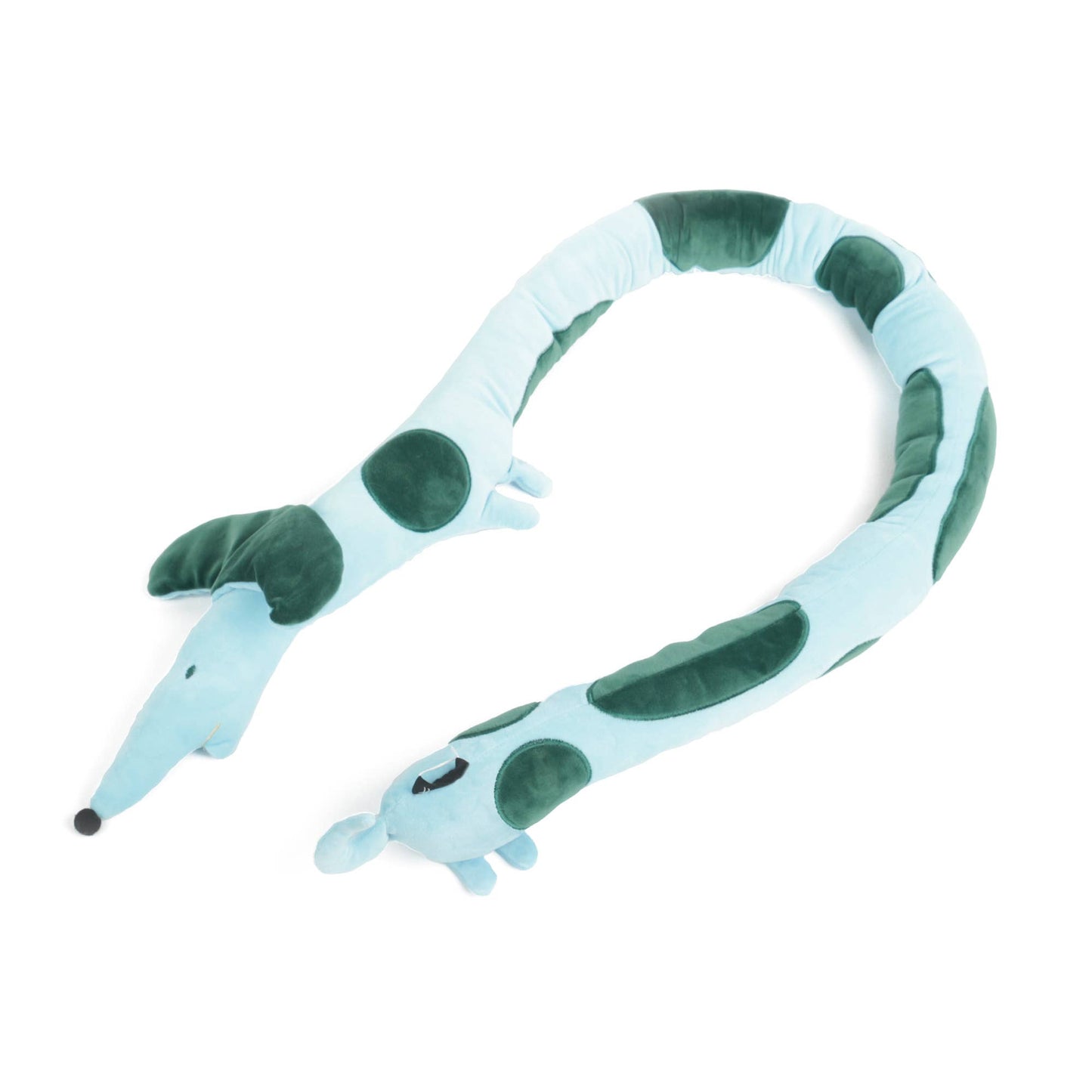 Coussin Allongé Chien Teckel Bleu Helio Ferretti Helio Ferretti Vue 2