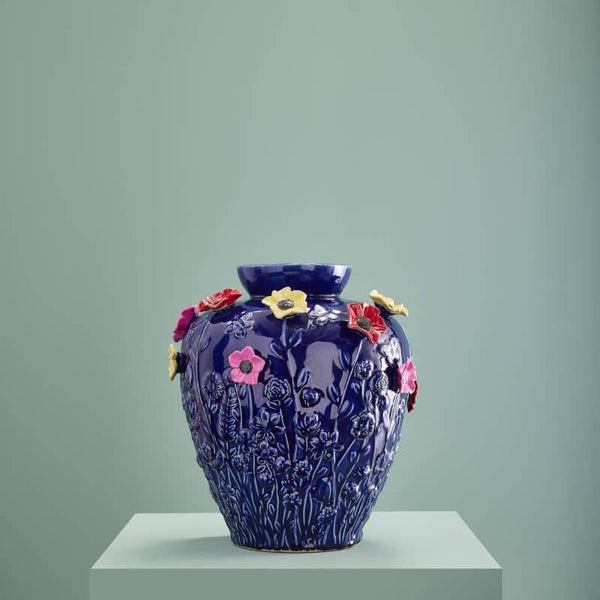 Primavera Blue Vase