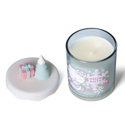 Hello Kitty Seasons scented candle, Frosted Berries, 3D lid