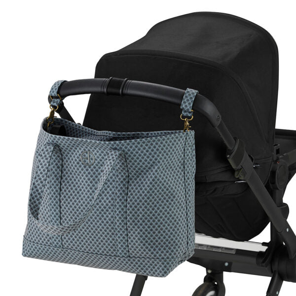 Borsa per pannolini turchese