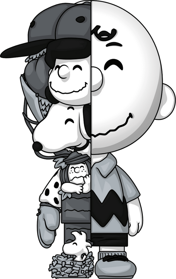 Charlie Brown Revealed Monochrome