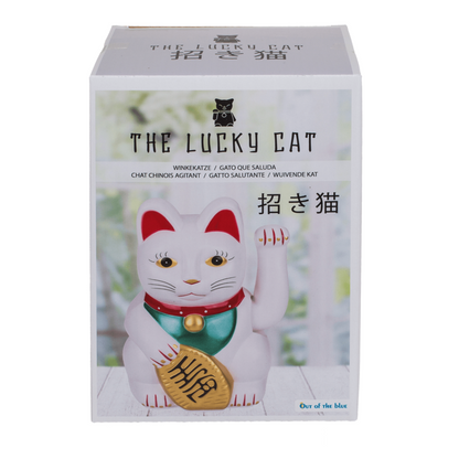 Chat Chanceux Classique Blanc