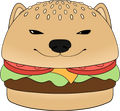 Peluche Cheemsburger – 22,9 cm