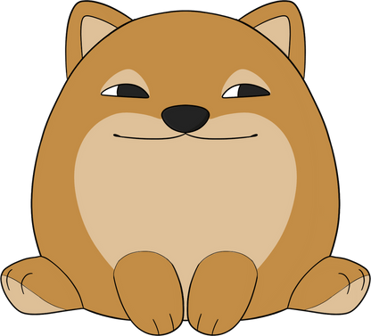 Chubby Cheems Plush (9in)