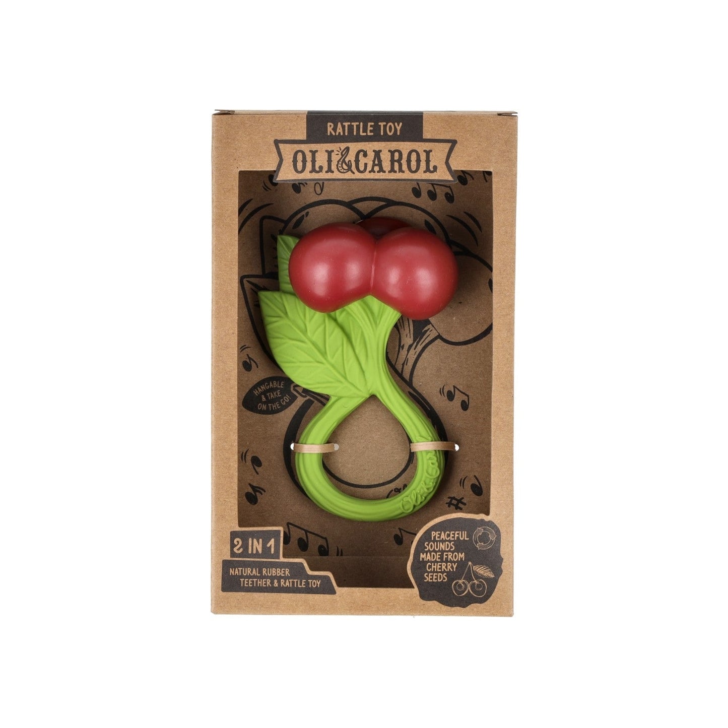 Cherry Baby Rattle