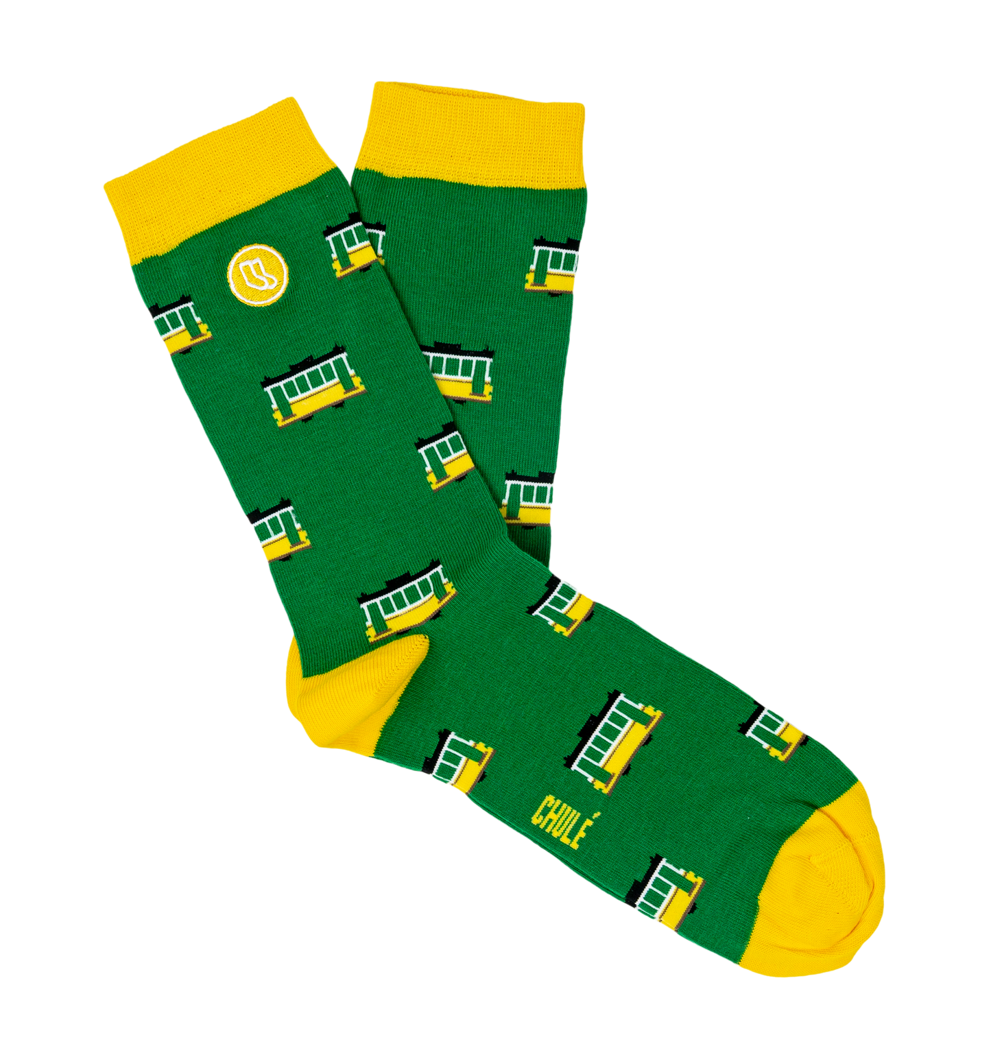 Chaussettes « Elétricos » – Tramways Portugais - Chulé