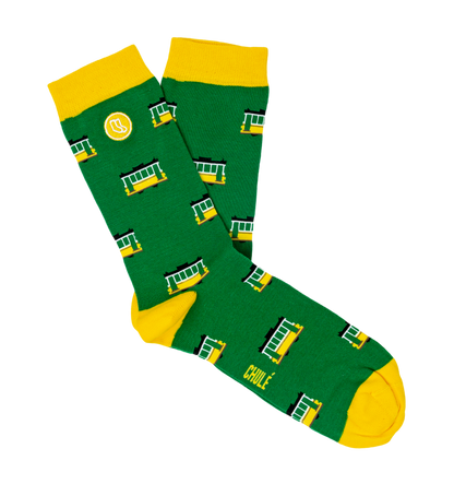 Chaussettes « Elétricos » – Tramways Portugais - Chulé