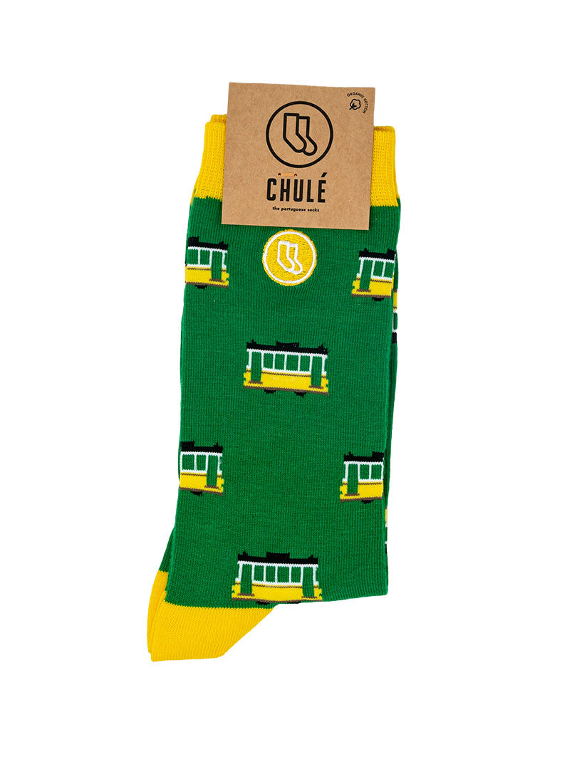 Chaussettes « Elétricos » – Tramways Portugais - Chulé