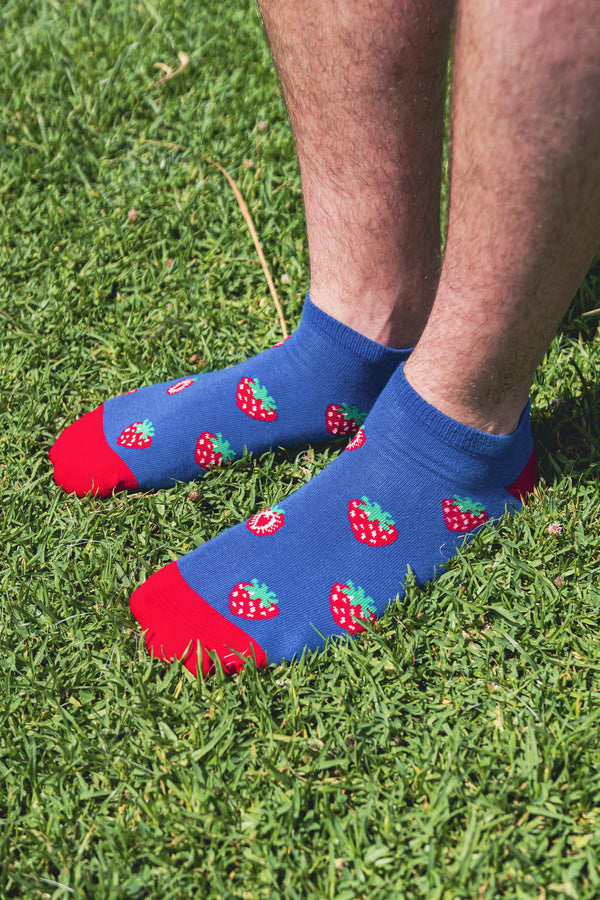 Chaussettes Courtes « Fraises » - Chulé
