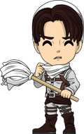 Figurine Cleaning Levi