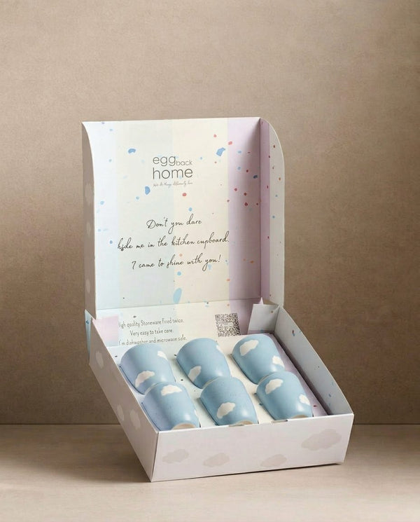 Cloud Cup 220ml 6-Piece Set Gift Collection