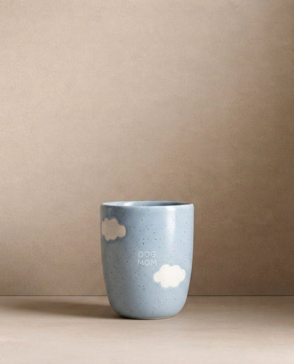 Cloud Medium Cup 220 ml Chien Maman & Papa Blanc 2 Pièces