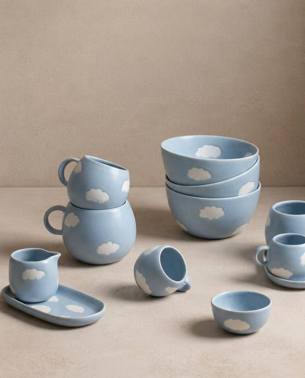 Cloud Stoneware Mini Bowl