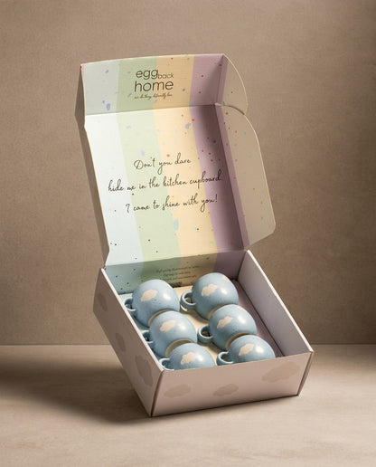 Cloud Tasse 90 ml 6 pièces, collection cadeau