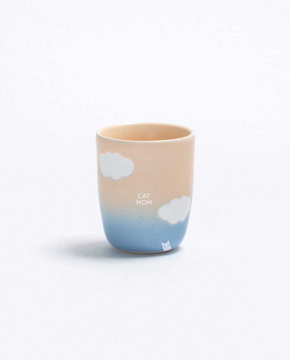 Cloud Peach Sky Tasse moyenne 220 ml Pet Collection