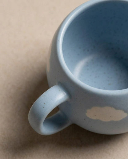 Ensemble Cloud 2 mugs espresso + 2 mini plateaux