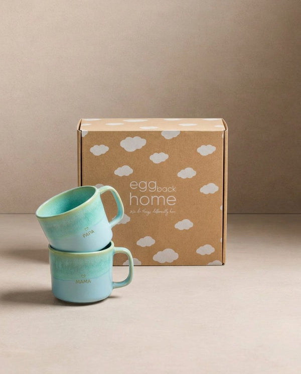 Caribbean 2 Mugs Set Mama & Papa Collection