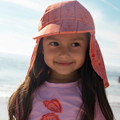UV Sun Cap - Pink - Coastal Charm