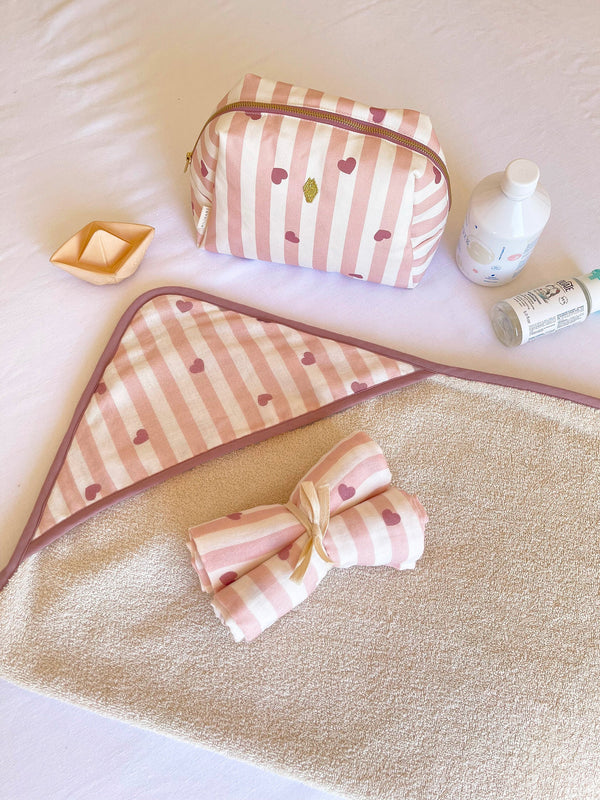 Candy Cane Bath Set
