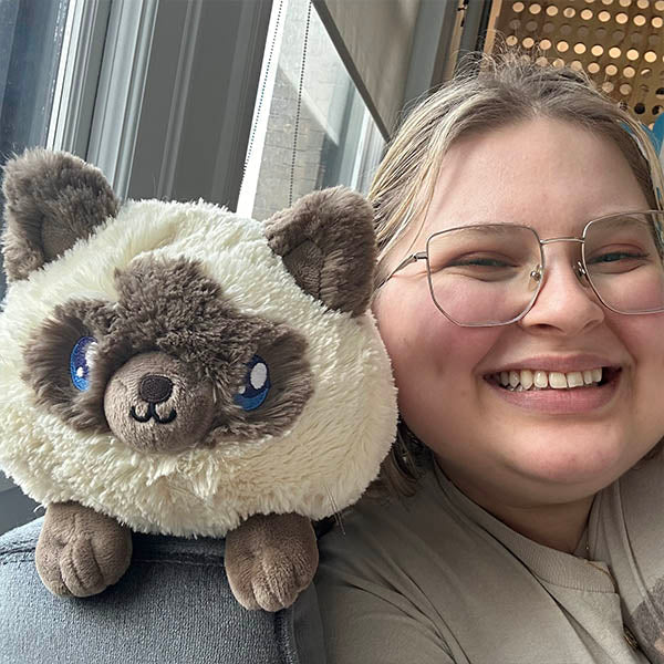Peluche Mini Squishable – Chat Colorpoint