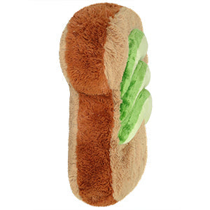 Peluche Comfort Food Squishable – Toast à l’Avocat