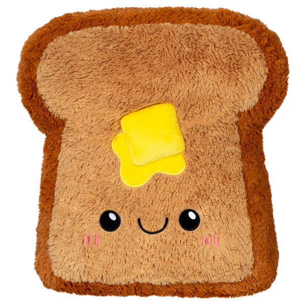 Peluche Comfort Food Squishable – Toast Beurré