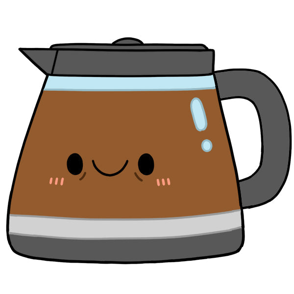 Peluche Comfort Food Squishable – Cafetière