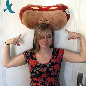 Peluche Comfort Food Squishable – Hot-Dog