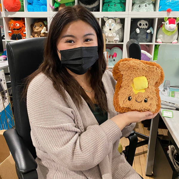 Peluche Mini Comfort Food – Toast Beurré