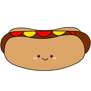 Peluche Mini Comfort Food – Hot-Dog