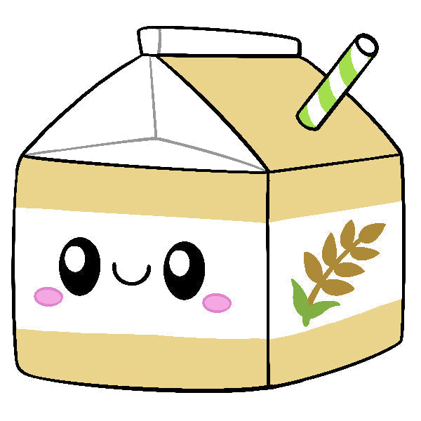 Peluche Mini Comfort Food – Lait d’Avoine