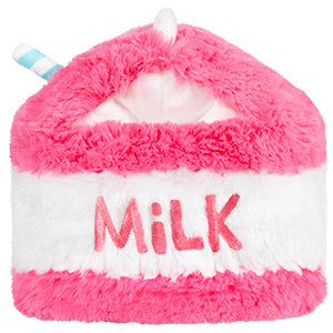 Peluche Mini Comfort Food – Lait à la Fraise