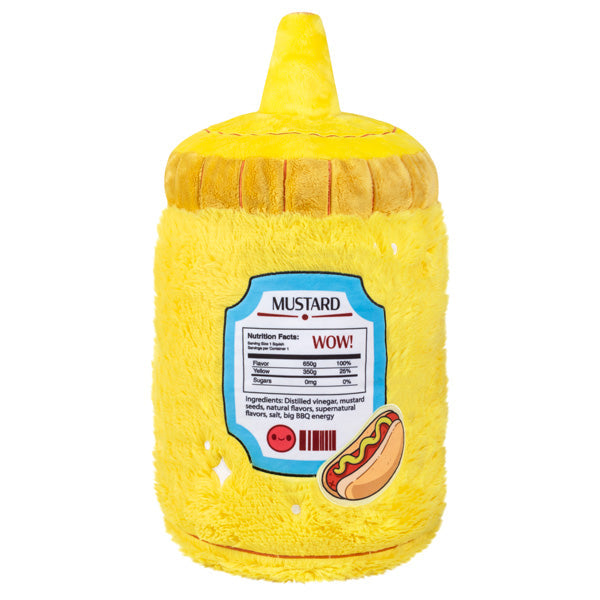 Peluche Comfort Food – Moutarde