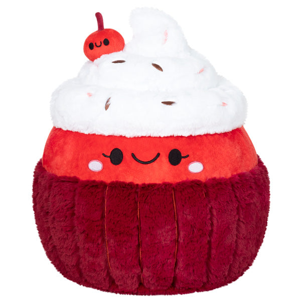 Peluche Comfort Food Squishable – Cupcake Red Velvet