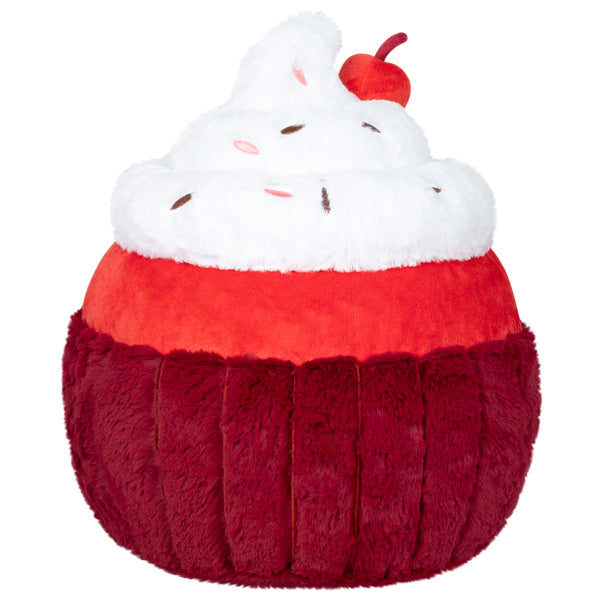 Peluche Comfort Food Squishable – Cupcake Red Velvet