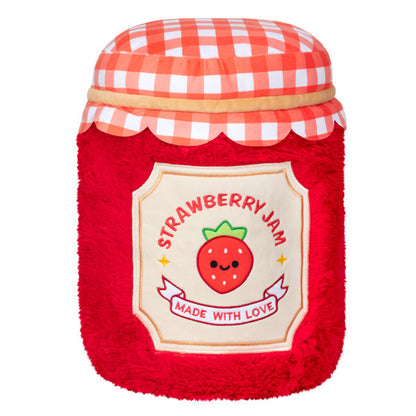 Peluche Comfort Food Squishable – Confiture de Fraise