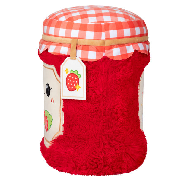 Peluche Comfort Food Squishable – Confiture de Fraise