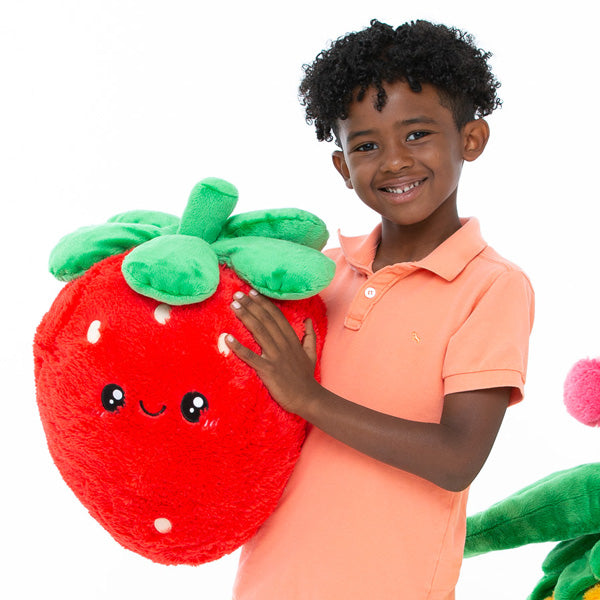 Peluche Comfort Food Squishable – Fraise