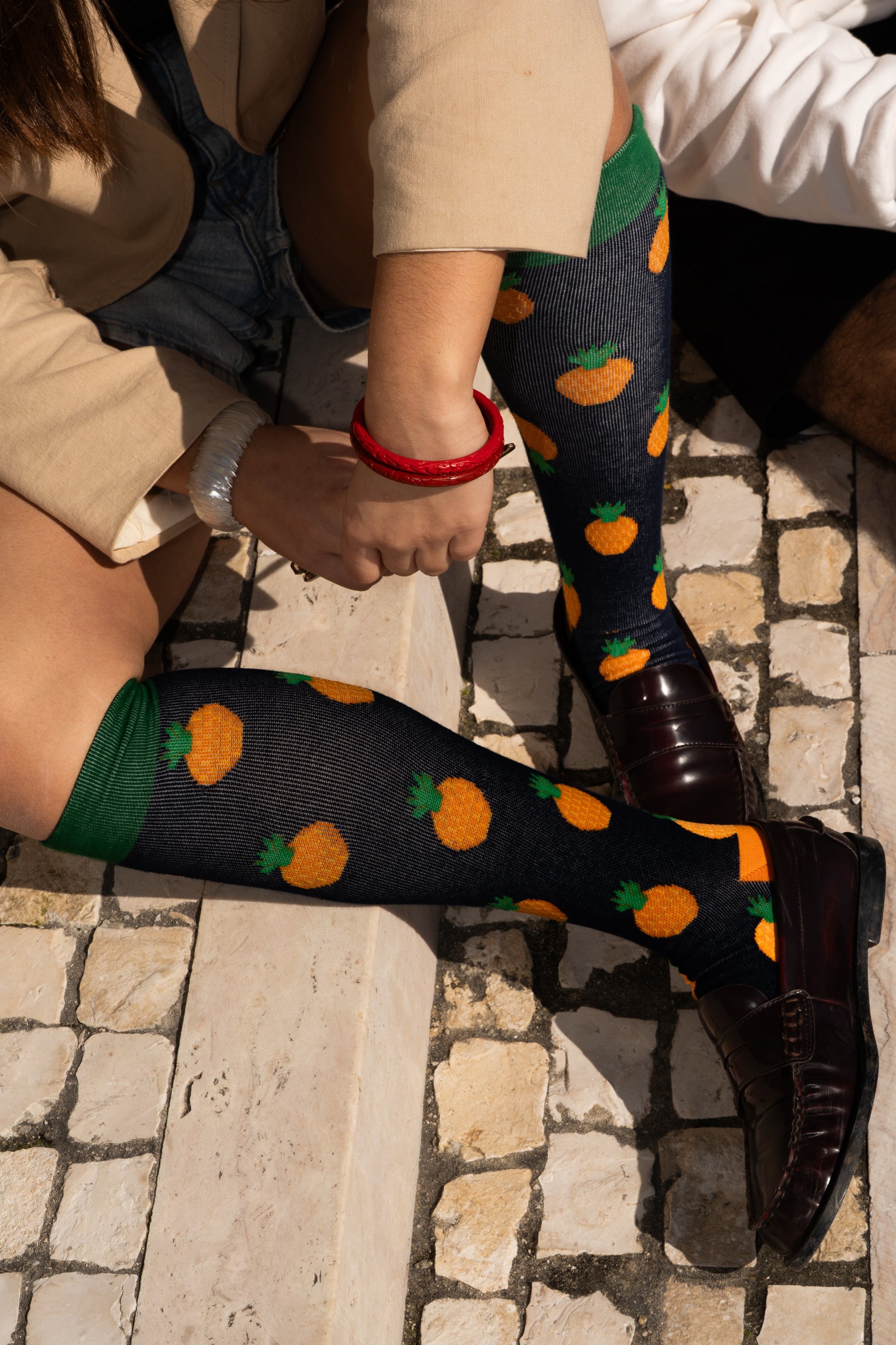 Chaussettes de Compression « Ananas » - Chulé