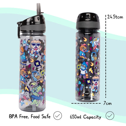 Straw Bottle – Cool Dude