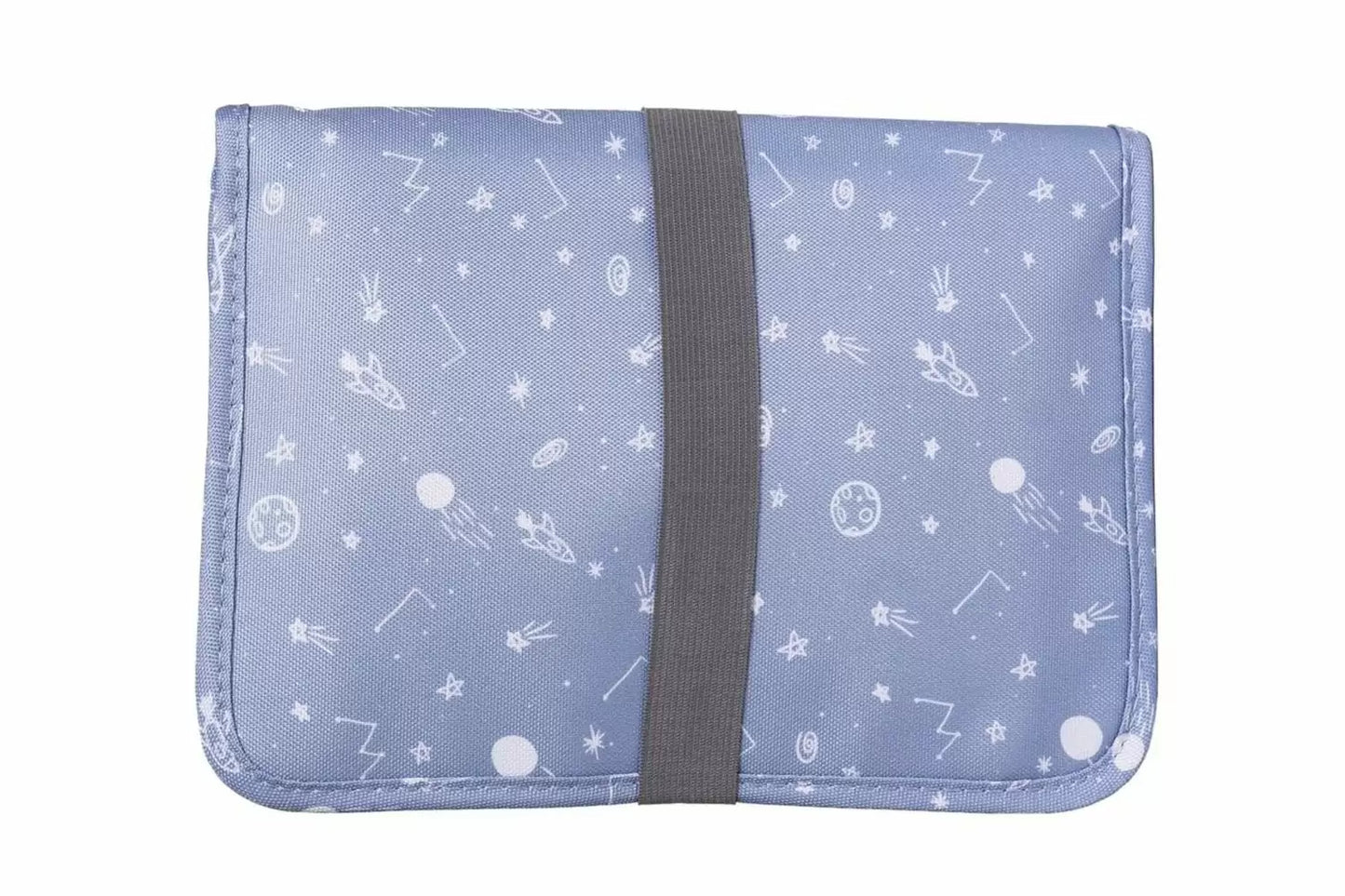 Diaper bag with integrated changing mat