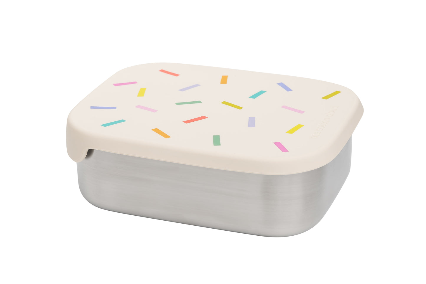Confetti Stainless Steel Lunch Box with Removable Compartments