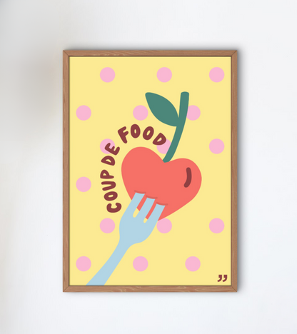 Poster Coup de food