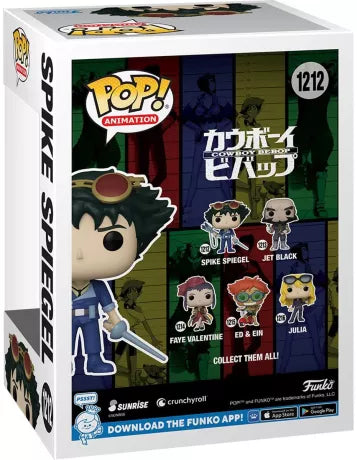 Pop! Spike Spiegel avec Arme et Epée